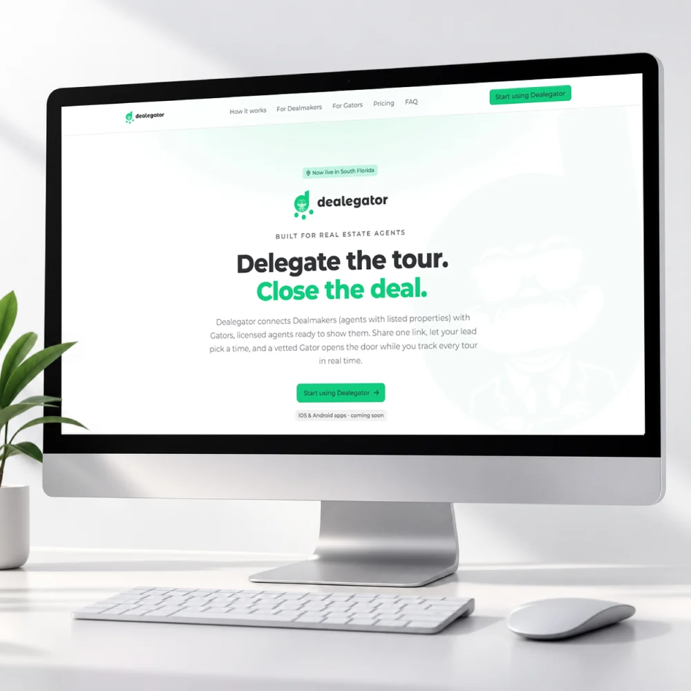 Dealegator — Aplicación de packaging