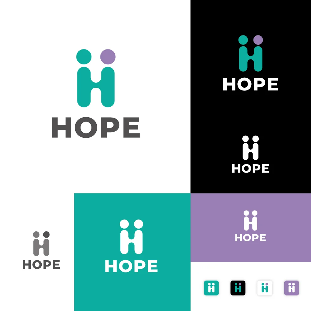 Hope — Aplicación de marca
