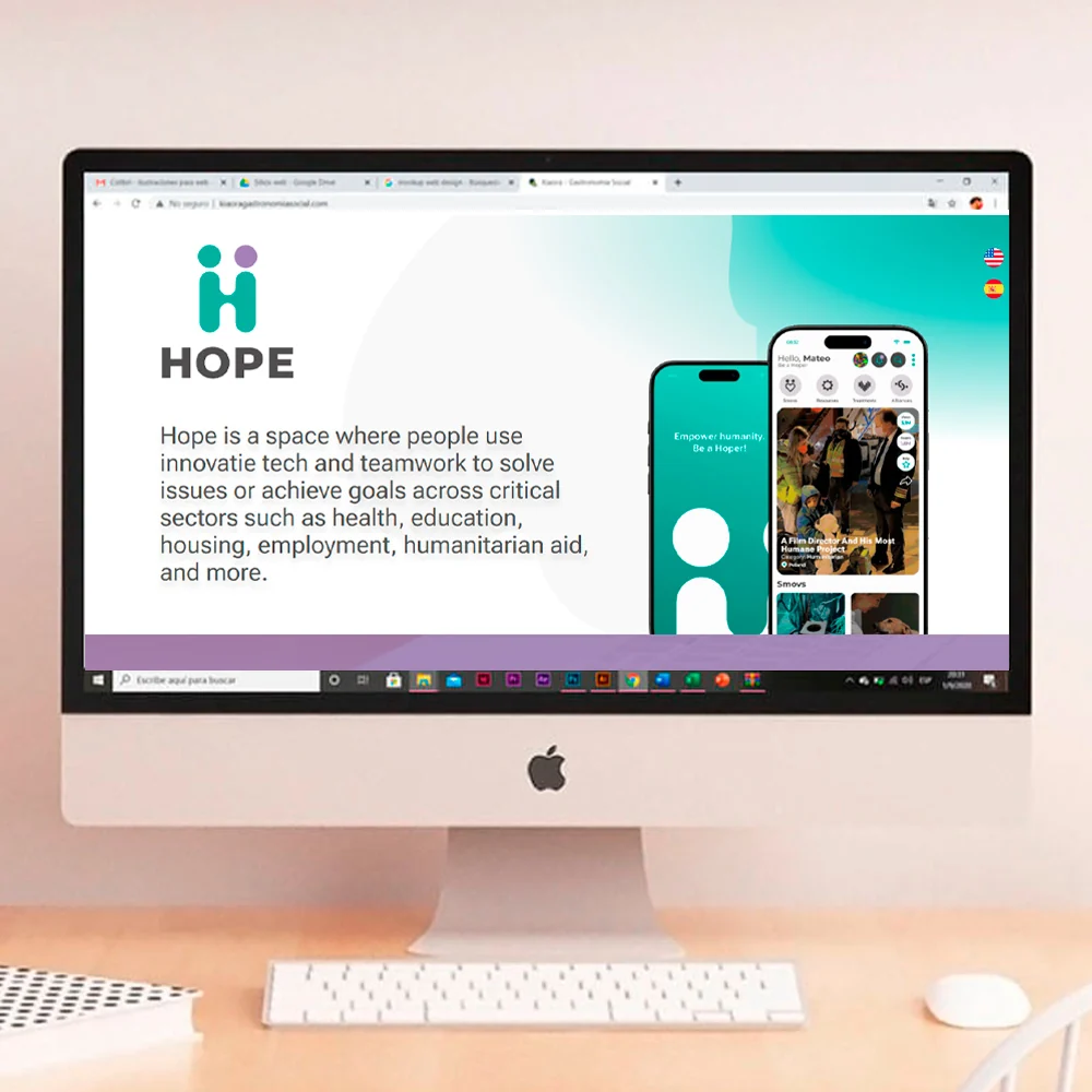 Hope — Diseño web · 1