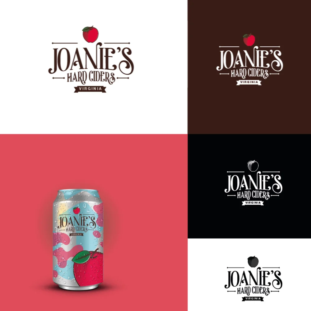 Joanie’s Hard Ciders — Aplicación de marca