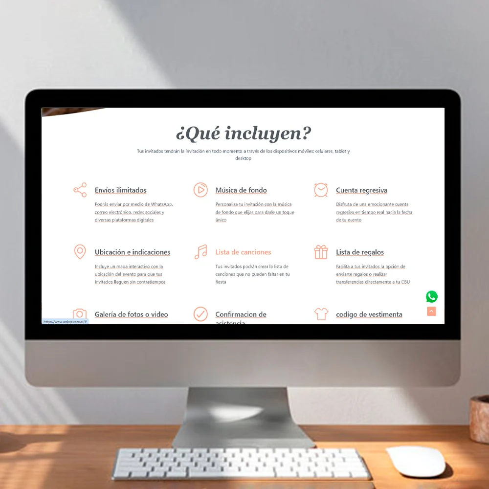 Urdate — Diseño web · 2